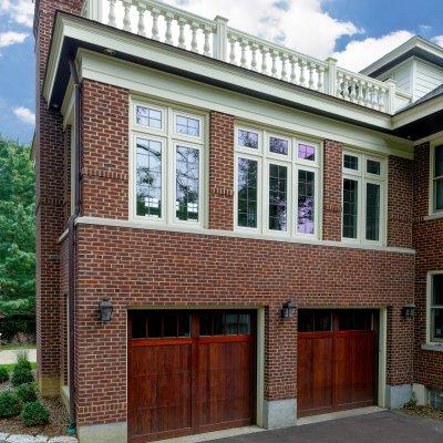 Garage and second floor family room addition Wilcox Architecture